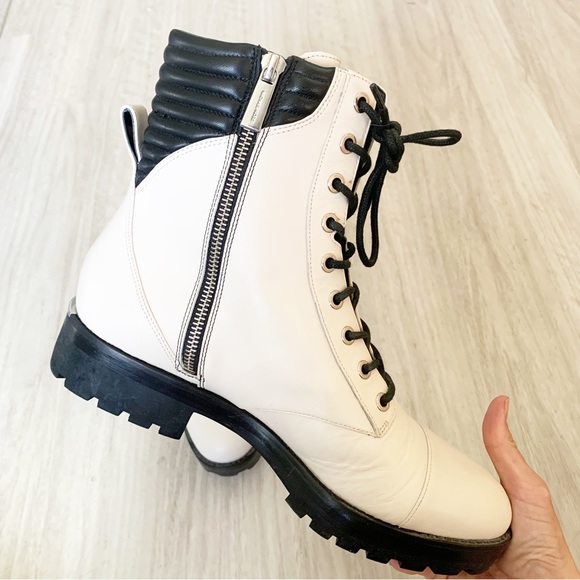 Michael Kors Leather Bastian Ankle Boots - Picture 4 of 12